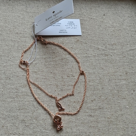 kate spade Jewelry - NWT Kate Spade One in a Million rose gold bracelet